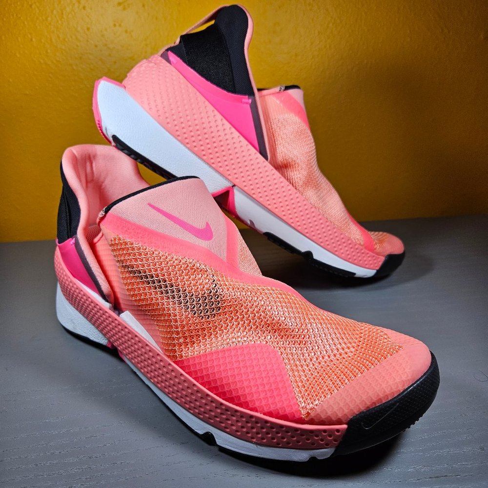 Nike Go Flyease Easy On/Off Shoes Men's Size 9.5 DZ4860-600 Pink